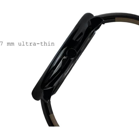 Mens Watches Ultra-Thin Minimalist Waterproof-Fashion Wrist Watch for Men - Picture 2 of 7